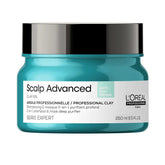 L'ORÉAL PROFESSIONNEL PARIS-MÁSCARA SHAMPOO PURIFICADOR PROFUNDO CLAY 2 em 1 SCALP ADVANCED 250 ml.-DrShampoo - Perfumaria e Cosmética